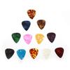 30Pcs Guitar Picks Acoustic Electric Plectrums Celluloid Assorted Colors 0.46mm 0.71mm 0.96mm