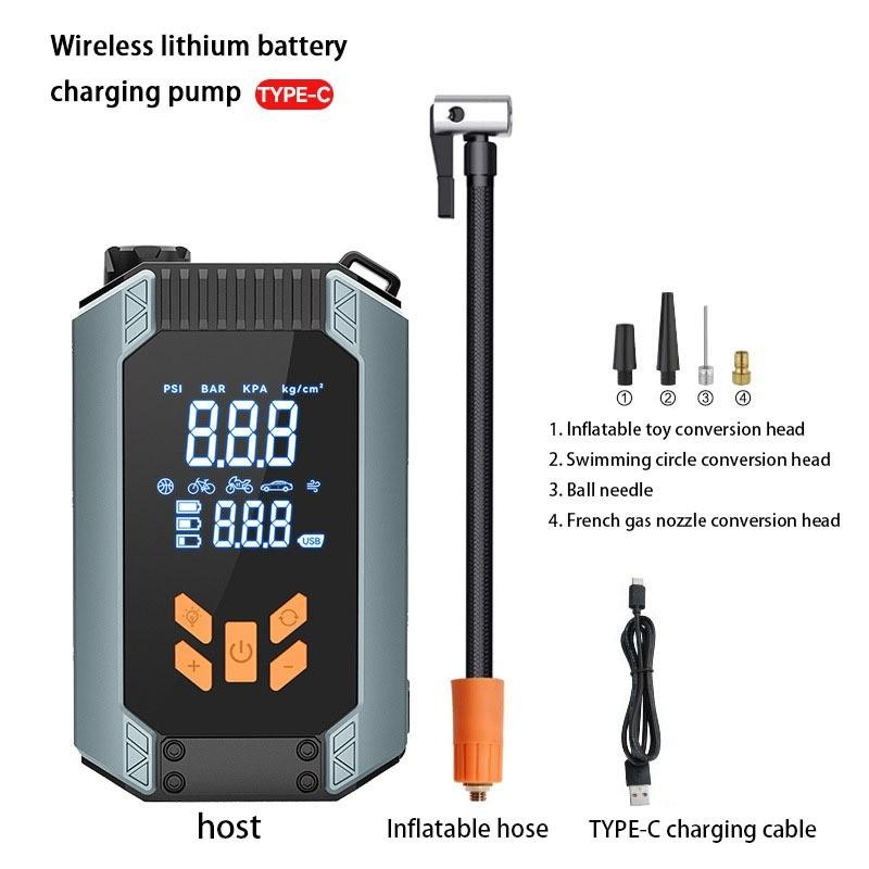 Car Emergency Start Power Supply Inflation Pump Integrated Machine Electric Vehicle Load Strong Start Power Bank