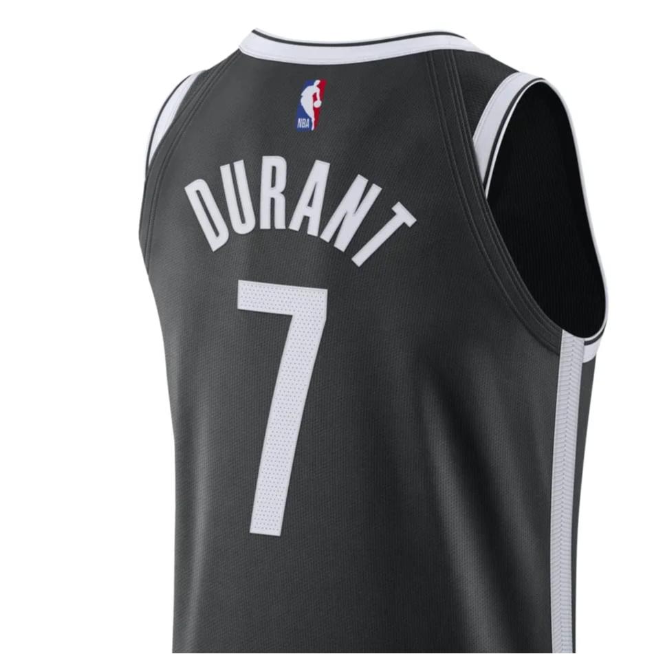 New Jordan NBA Brooklyn Basketball Jerseys Men's Black DQ0140-011