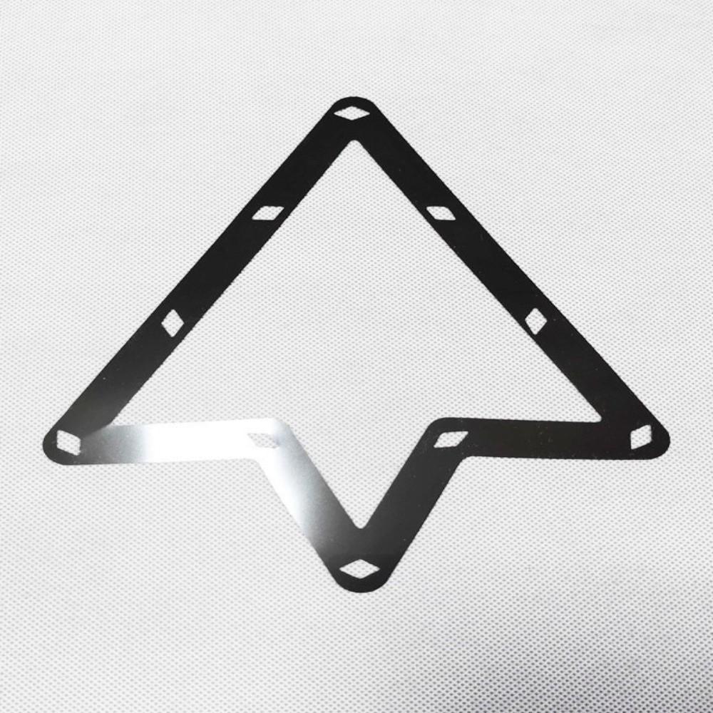 6pcs Black Billiard Rack 10 Pcs Marker Dots Billiard Ball Rack Ball Holder Pool Table