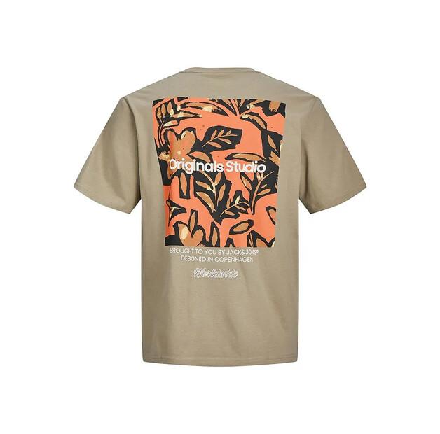 Jack & Jones Kurzarm-T-Shirt Sequoia Back