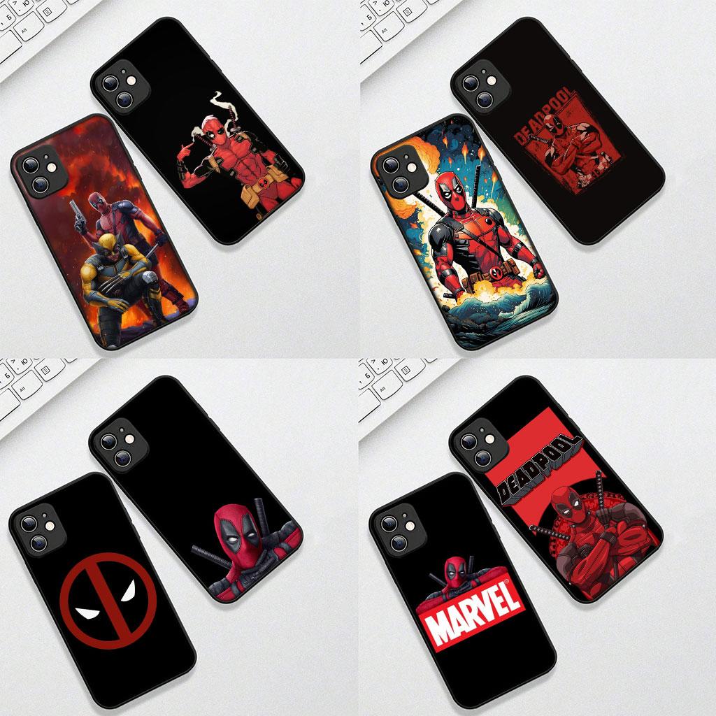 Deadpool Marvel Dead Pool Casing Phone Cover for Xiaomi Redmi Note 13 14 ProPlus A4 A3 Pro Plus 13C Pro+ Note13 Note14 Soft Case