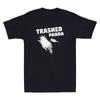 Zerfetzter Panda Lustig Betrunken Lasst uns durchdrehen Waschbär Grafik Vintage Herren T-Shirt