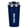 Stainless Steel Coffee Cup Coffee Mug Thermos Cup Portable Travel Mug With Lifting Rope Leak-Proof Non-Slip 500ml/400ml