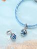 Charms Plata Blue Shell Ocean Crab Beads Charm Copper Plated Fit Copperoriginal Bracelet For Jewelry Making Diy Charm