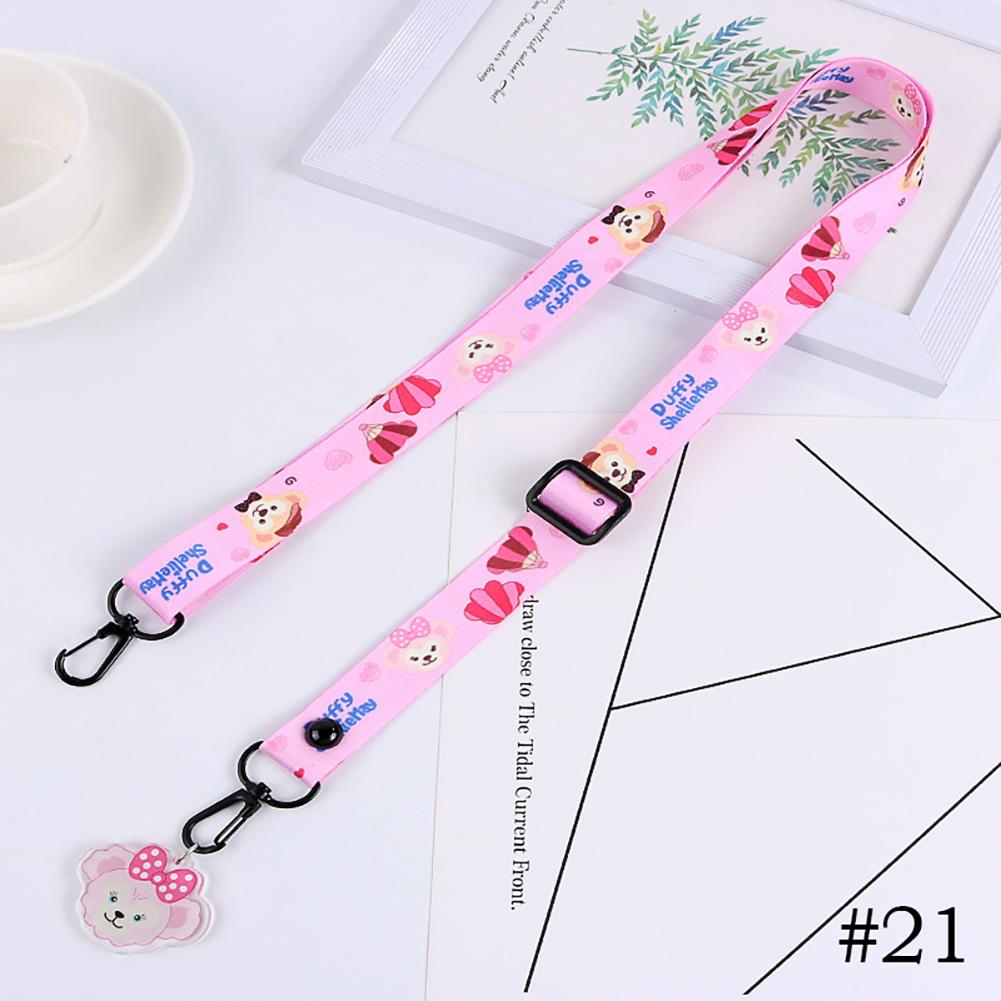 Ayarlanabilir Yüz Maskesi Askısı Çizgi Film Kolye Çapraz Askılı Düşmeye Karşı Maske Asma Boyun Tek Omuz Uzatılmış Maske Askısı