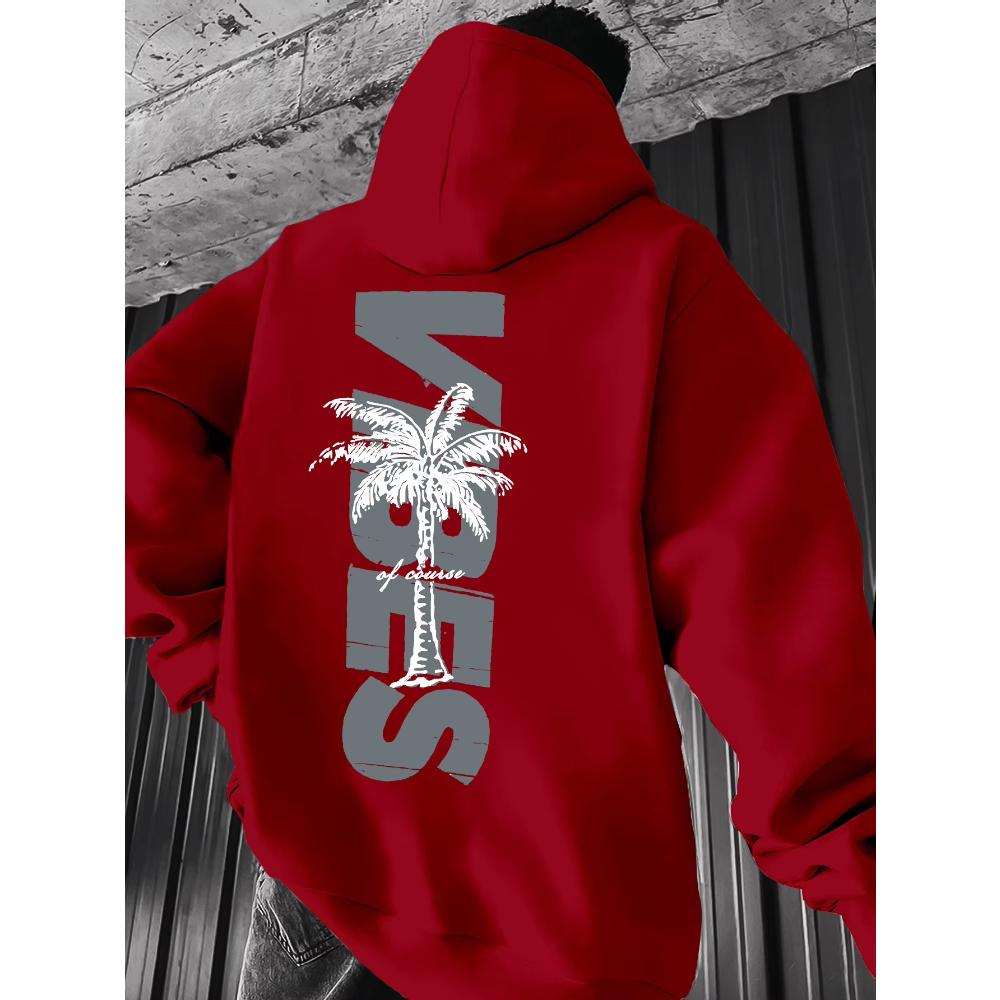 Casual Men's Print Comfortable Loose Sweatshirt Simple Hoodies Sweatshirts Men’s
