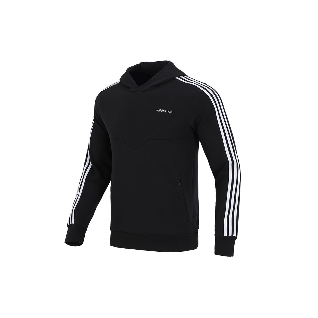 

Adidas Neo Casual Sports Fitness Training Hoodie Men Tops Black H14230 S