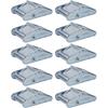MELOTOUGH Cam Buckle 1 Inch Tie Downs Buckle Cam Straps 10 Pcs
