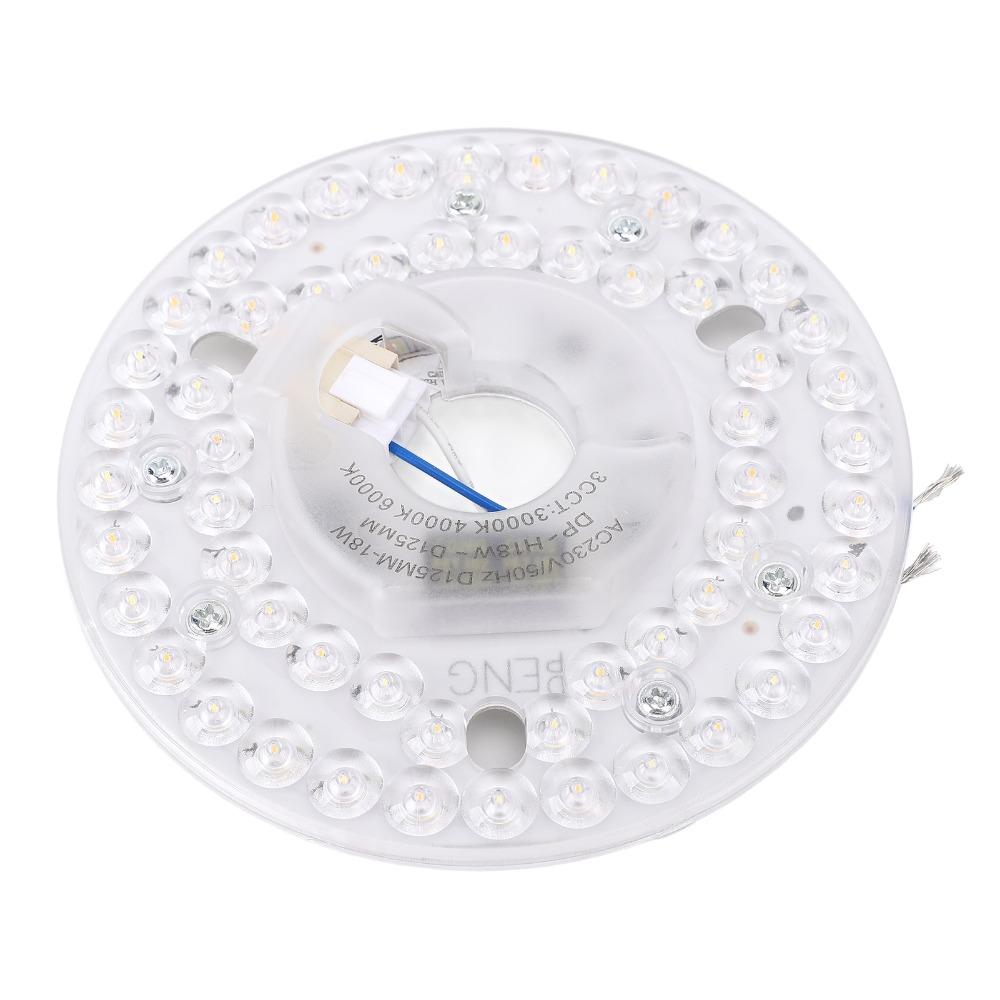 3CCT Ceiling Fan Light Kit 18W Retrofit Light Kit Modern LED Light Replacement Flush Mount