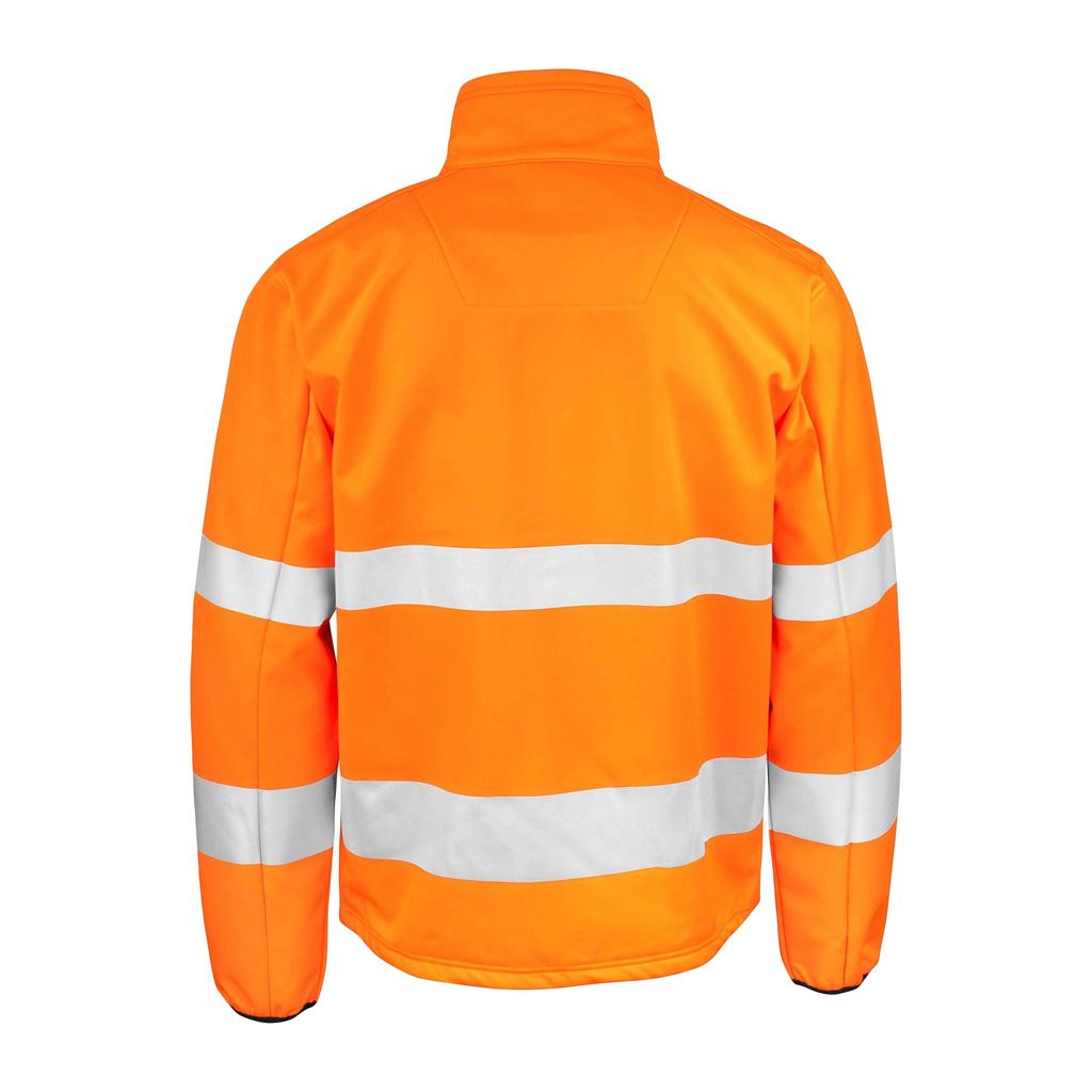 Jobman Mens Hi-Vis Soft Shell Jacket