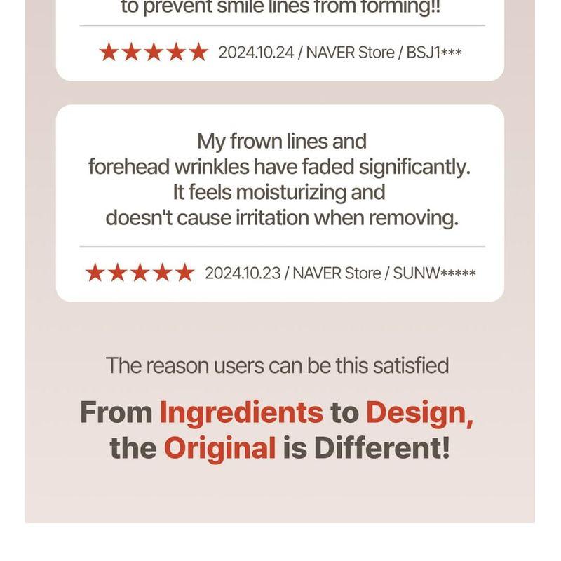 MARSHIQUE - Wrinkle Repair Forehead Wrinkle Patch