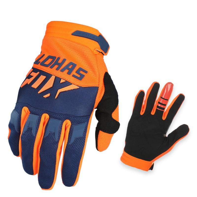 LOHASFOX Vollfinger Mountainbike-Handschuhe Offroad-Radfahren Langlebig Anti-Rutsch 6 Farben verfügbar