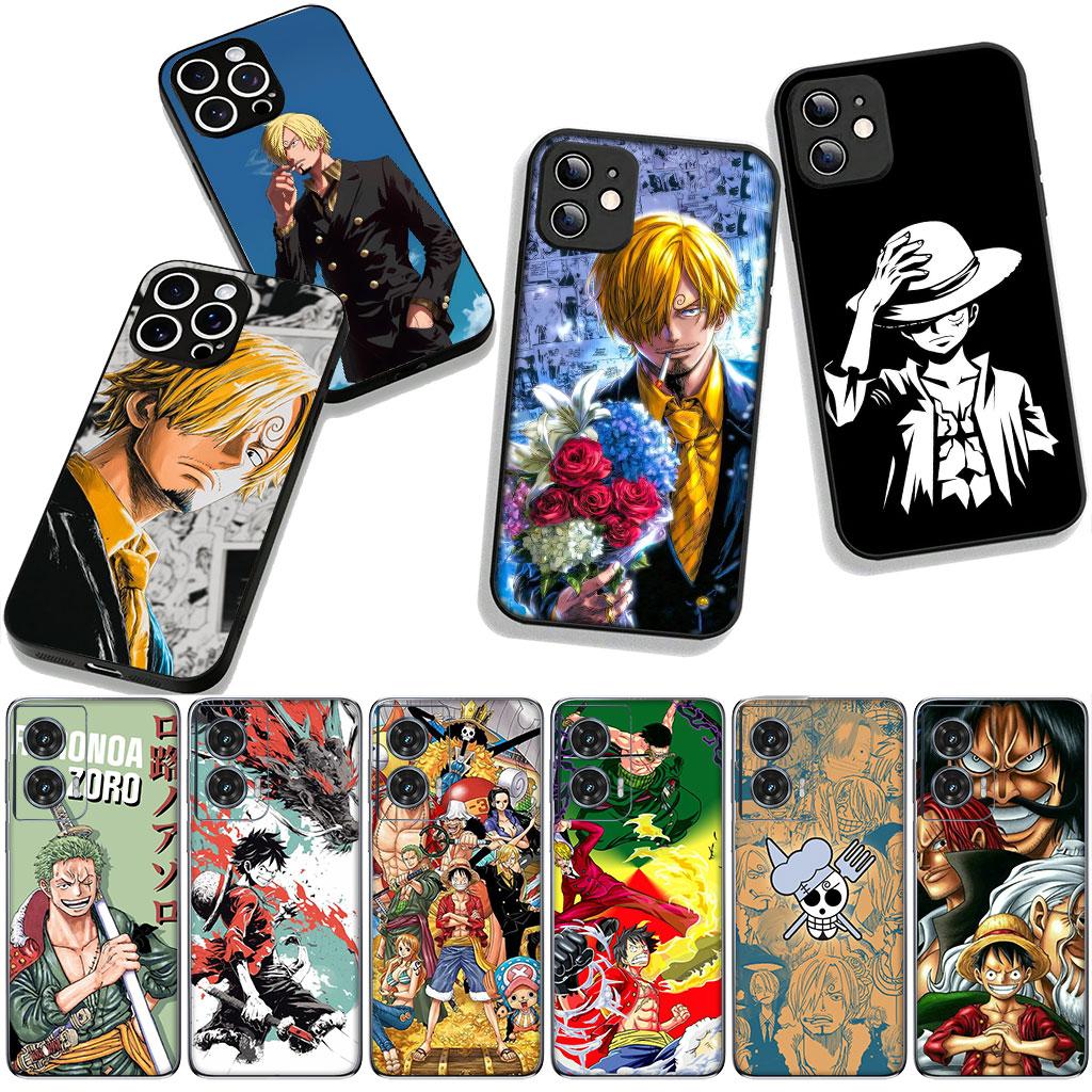 Roronoa Zoro One Pieces Luffy Sanji Phone Cover for Apple iPhone 16 15 14 Plus 13 12 Mini 17 Pro Max + ProMax 16E Air Case