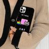 Cute N-Nyan Cat Phone Case For IPhone 16 Pro Max 15 14 Plus 14 13 12 11 17 PC+TPU Cases Back Cover