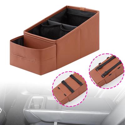 Caja de Almacenamiento para Reposabrazos de Coche Organizador para Asiento Delantero para Camión