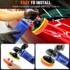 Electric Car Polisher Machine - Rotary Polishing Machine with 6 Variable Speed Control,Buffing Machine for Cars, Vans, Caravans