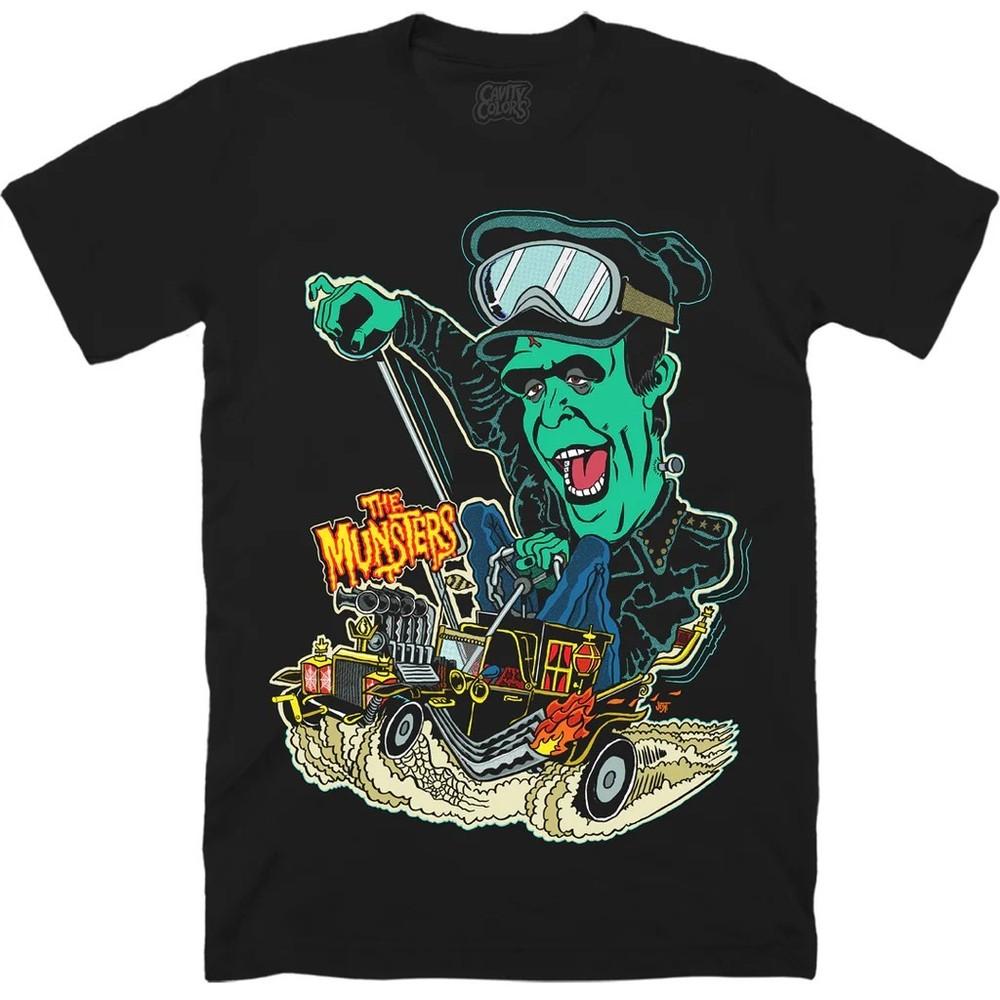 

THE MUNSTERS Black Shirt Full size S-5XL HS24 Unisex T-Shirt XL