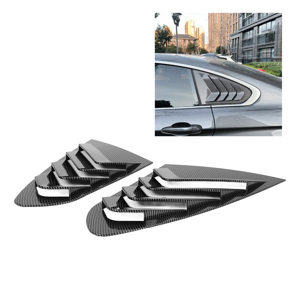 P Kryty žaluzií levý pravý zadní boční okno zadní okno větrací mřížka pro řadu 4 F36 2014-2020