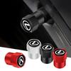 4 szt. Metalowe nakrętki na wentyle do kół samochodowych dla Lexus F SPORT IS250 IS200 CT200h GS300 LS430 RX450h LX570 IS300 ES300h NX300h
