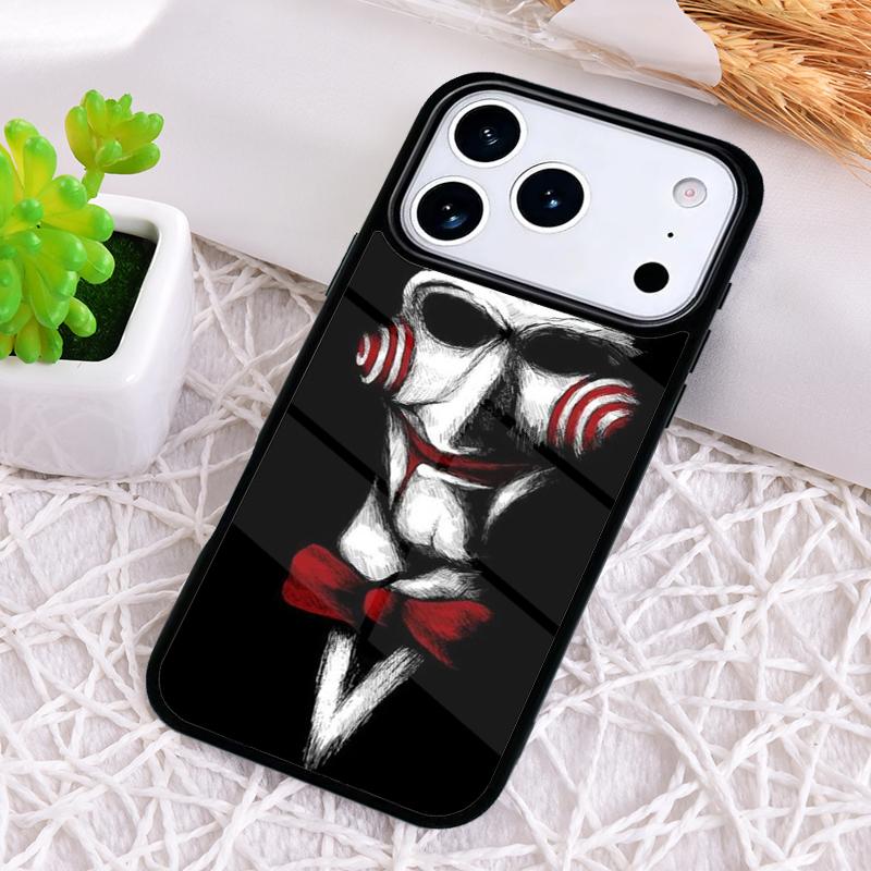 Jigsaw Saw soft Phone Case for iPhone 17 Air 16 15 11 12 14 13 Pro Max Shockproof Cover