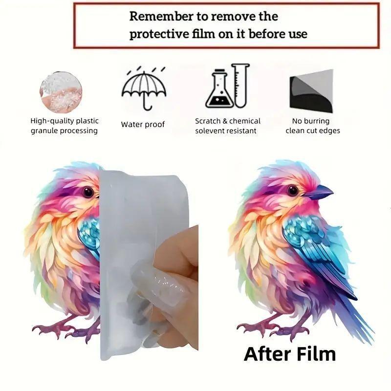 Acrylic Bird Adorable Ornament Car Hanger Eyecatching Design For Interior Decoration