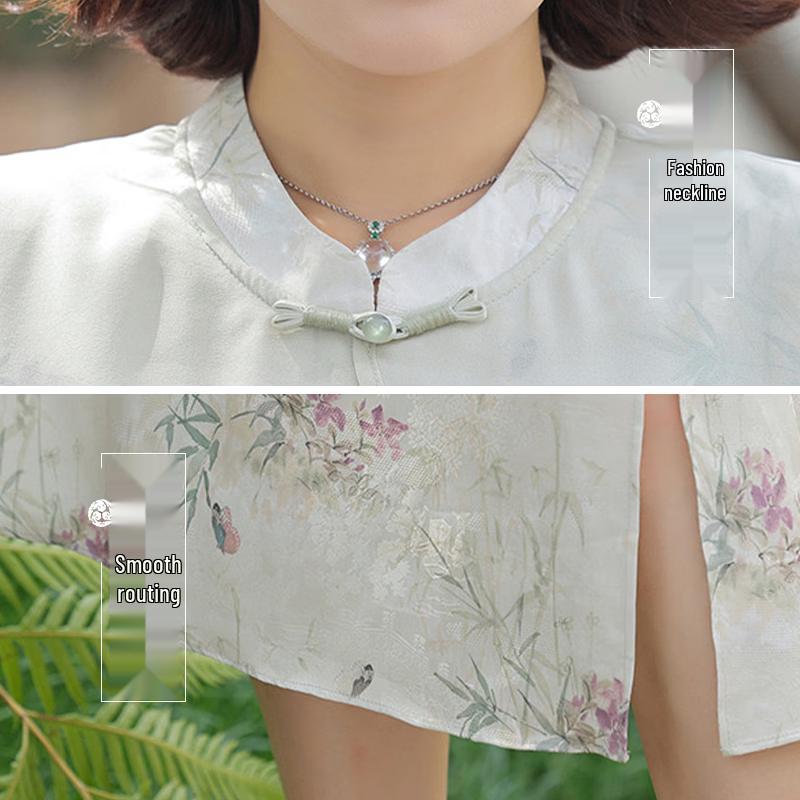 Elegant New Chinese Style Summer Dress