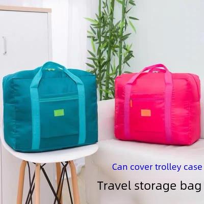 Borsa da viaggio impermeabile unisex per viaggi di lavoro, deposito vestiti, bagagli - si appende al trolley, grande capacità