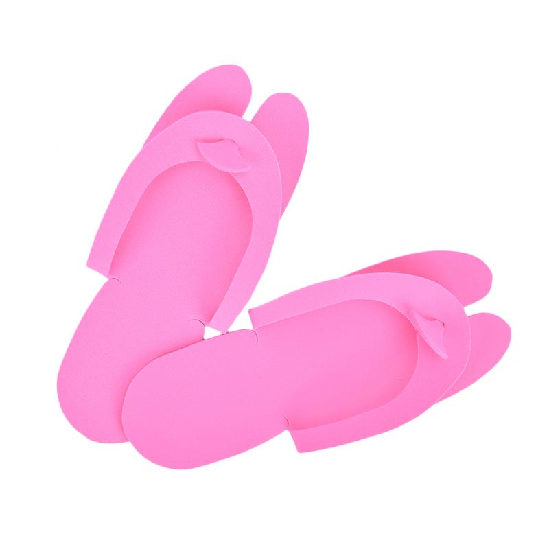12 Pairs Disposable Foam Slippers Salon Spa Pedicure Sandals Foam Slippper