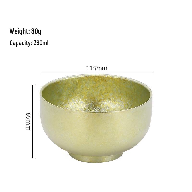 Ru Han Portable Titanium Double-Layer Rice Bowl Set