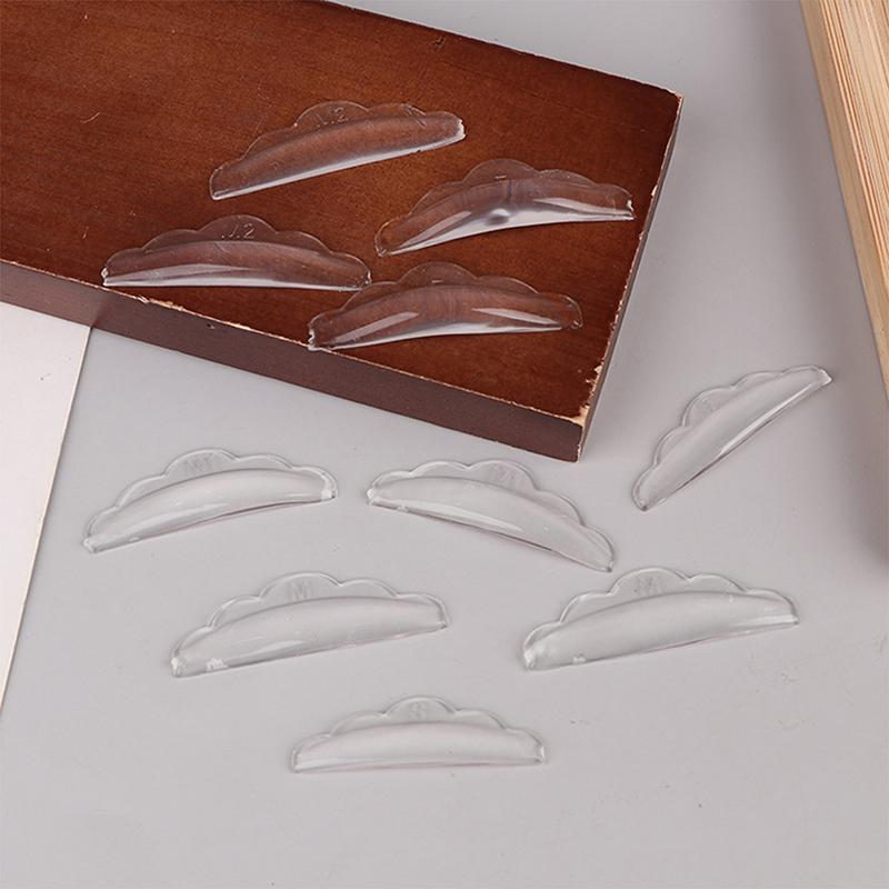 5 Paar Silikon Wimperndauerwelle Pad Wiederverwendbar Waschbar Schild Lifting Wimpernzange Wimpernstäbe