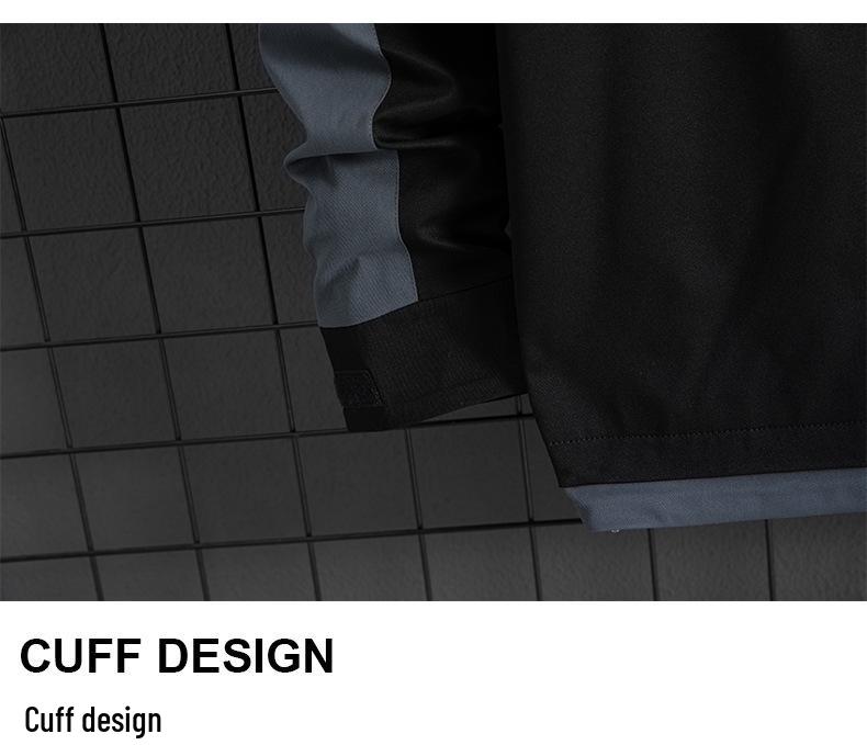 Męska modna casualowa kurtka plus size na wiosnę/jesień, extra duża cienka odzież wierzchnia