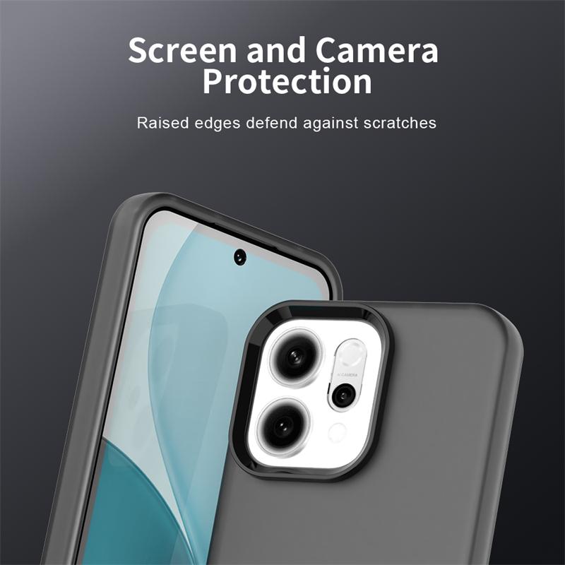 Anti-Drop Candy Color Case For Oppo Reno 14 Pro Matte PC Transparent Case For Oppo Reno 14 Pro Cover For Oppo Reno 14 Pro Case