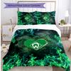 Set Lenzuola 3 Pezzi Stampato Werder Bremen, Comodo Set Copripiumino per Camera da Letto Amico della Pelle