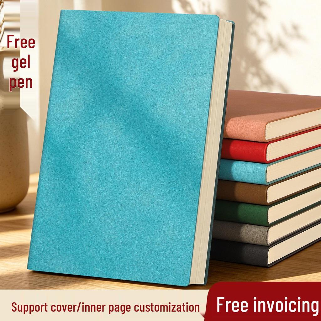 A5 Custom Office Notepad: Business Meeting Record Book, Thickened and Logo Printable
