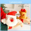 Christmas Plush Toy Popping Toy For Holiday Party Decor And Kids Entertainment