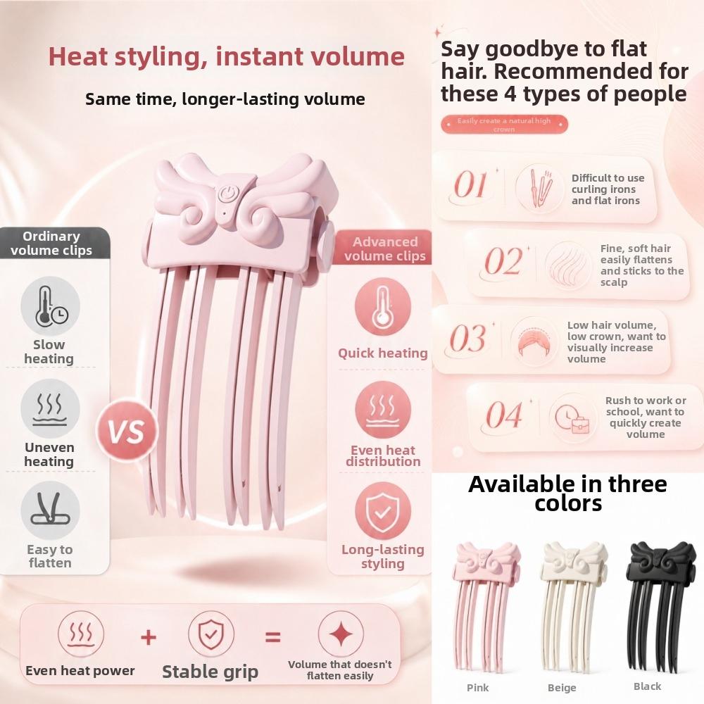 Flügelwolkenform Volumen Pony Clip DIY Werkzeuge Flauschiger Haarstyling Clip Tägliche Haarpflege