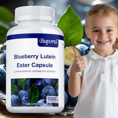 1000mg Áfonyás Lutein Kapszula - 120 kapszula - Enyhíti a szem fáradtságát, véd a kék fény ellen, hidratálja a szemet
