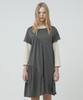 Retriever Club Pleated Dress [Charcoal Gray]