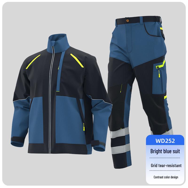 Tear-Resistant Men's Workwear: Durable, Wear-Resistant Clothing for Miners, Construction, and Electricians, Customizable for All Seasons.