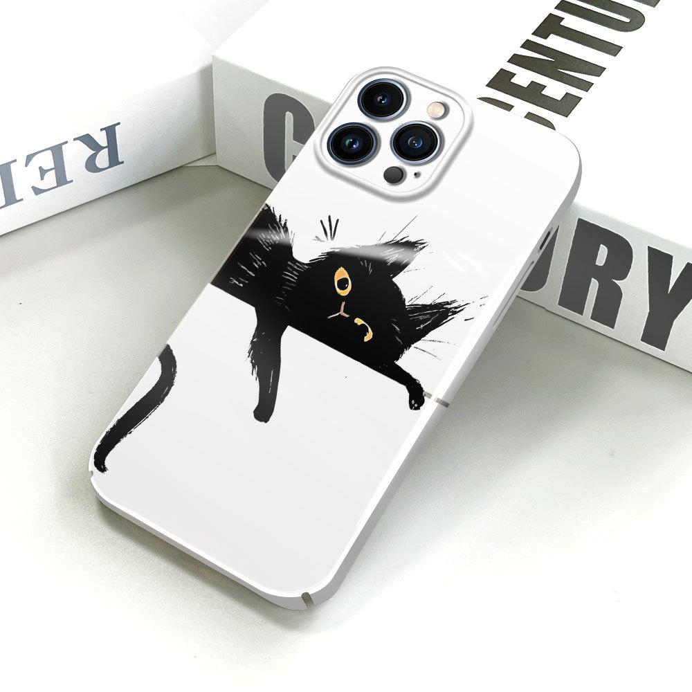 All-inclusive Film Phone Case Cartoon Fashion Design Hard Shell Full Cover Camera Protection Case for iPhone Samsung Xiaomi Poco Redmi Huawei Honor