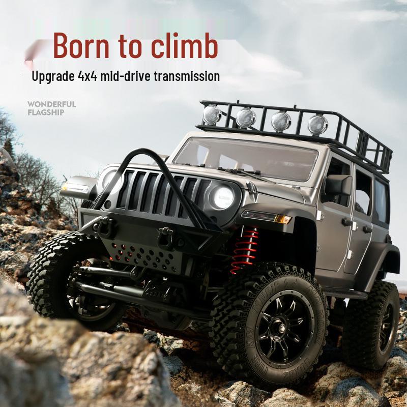 MN128 1:12 Scale RC Wrangler: 4WD Off-Road Climbing Car