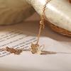 European Foot Chain With Hollow Butterflies Gold Silver Ankle Bracelet For Women Anklet Jewelry Gifts