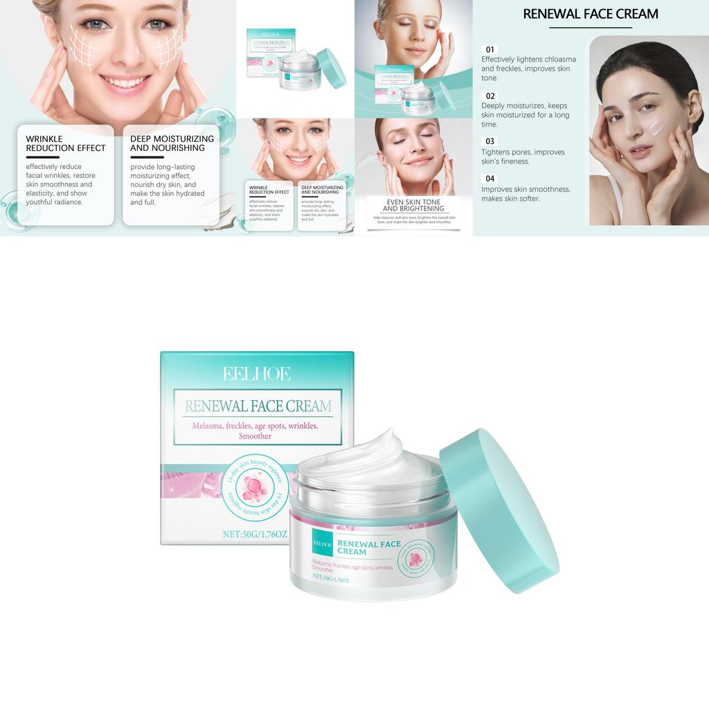 Eelhoe Nourishing Facial Cream Luxurious Hydrating Moisturizer For Soft Radiant Skin