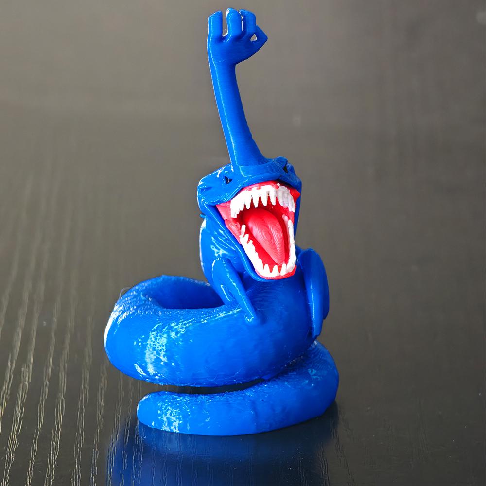 New Bloop Sea Monster 3D printed Flexible Fidget Toy Horror Ocean Monster Collectible Model Toys for Desk Decor & Gothic Fans