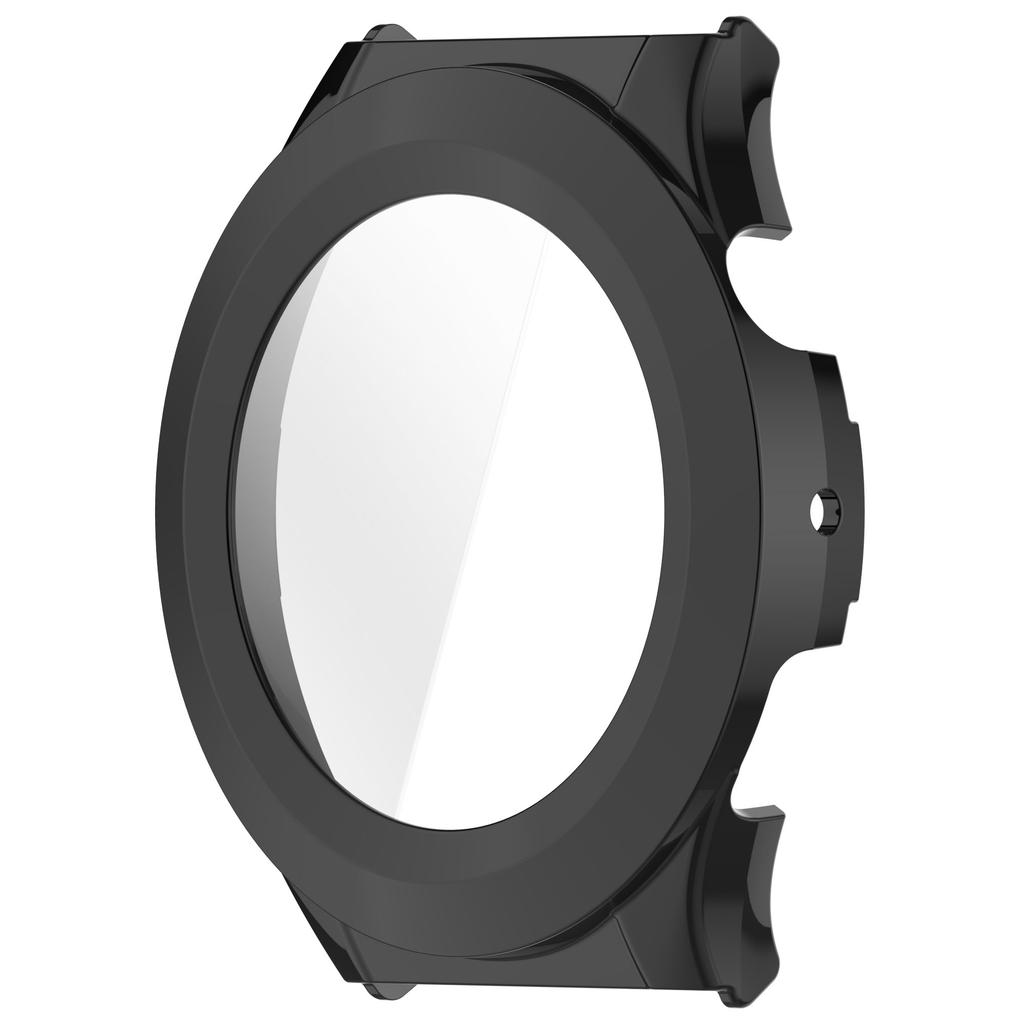 Für Huami Amazfit Cheetah Pro/Huami Amazfit Cheetah Round Uhrengehäuse WANLONFENG PC Rahmenabdeckung mit gehärtetem Glas Displayschutz
