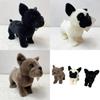 Cute Bull Terrier Plush Toy For Kids Soft And Cuddly Stuffed Animal Pet Doll Stock)