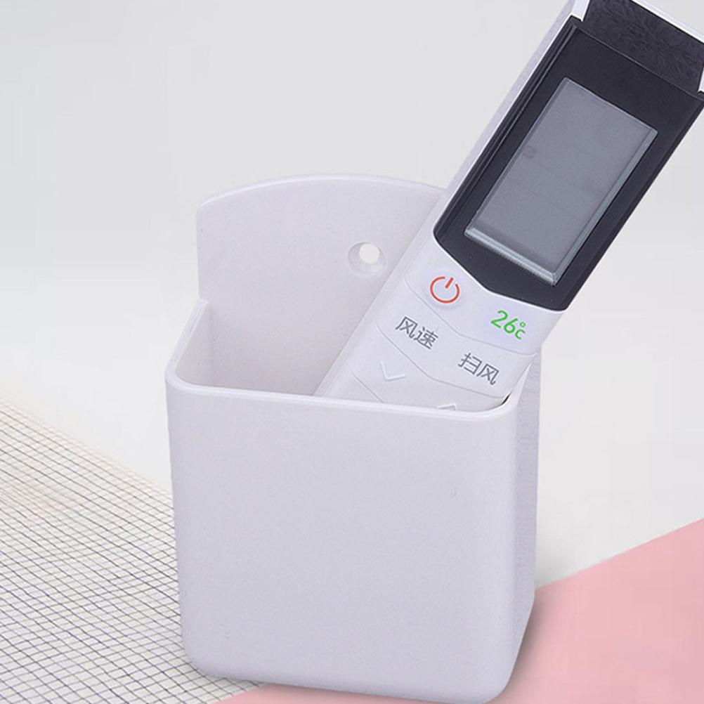 4 Pcs Remote Control Hanger Wall Mount Holder Storage Box Controller Rack Remote ganizer Office Wall ganizer Storage Holders