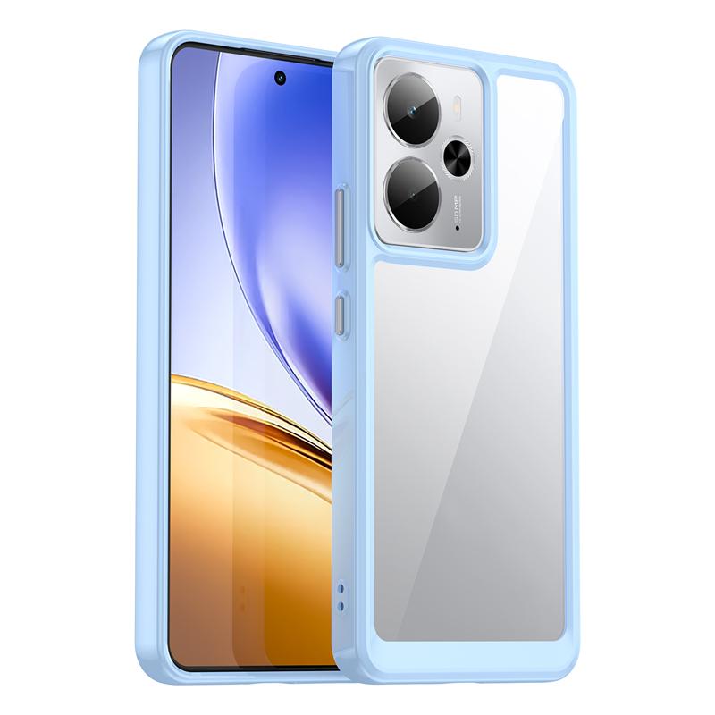 Transparent Case For Realme P3 Case Anti-knock Silicone Colorful Back Cover For Realme P3 Case Cover For Realme P3 5G 6.67 inch