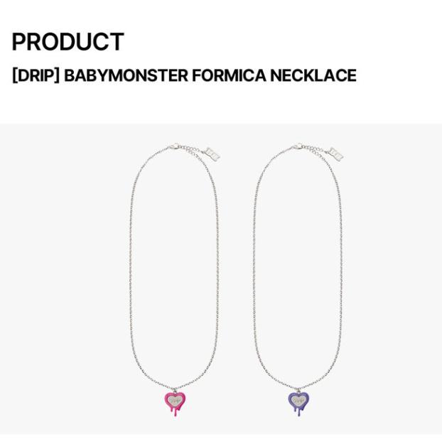 BABYMONSTER DRIP Formica Necklace